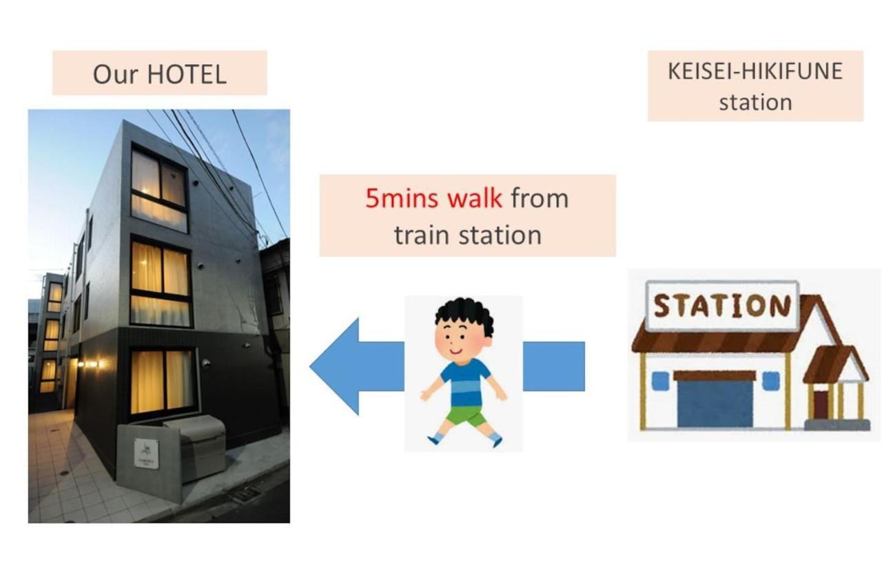 Cordea八広 Apartment Tokio Exterior foto